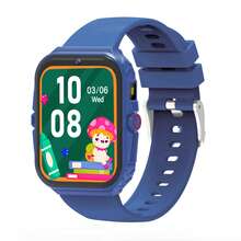 1块1.83英寸智能手表，新款儿童智能手表，升级版游戏智能手表，适合青少年和儿童，支持闹钟、计步器、秒表、手电筒、计算器、游戏、拍照功能，礼品装 - 彩色 - 查看 11