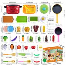 Pretend Play Kitchen Cookware Set, Realistic Puzzle Toys For Boys & Girls, Princess Cooking Utensils - Multicolor - View 8