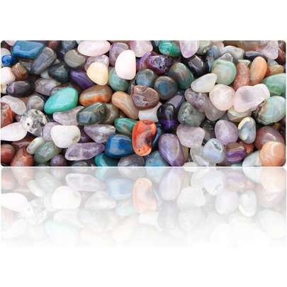 XXL Professional Large Mouse Pad & Computer Game Mouse Mat (35.4x15.7IN, Cobble) & Computer Game Mouse Mat- BluesandDesk Decor Mousepad Computer Mat, Non-Slip Rubber Base Desk Pad, Laptop Keyboard And Mouse Mat With Stitched Edges Non-Slip Waterproof Rubber Base Mouse Pad For Office, Computer, Keyboard, Laptop And Home Desk Pad