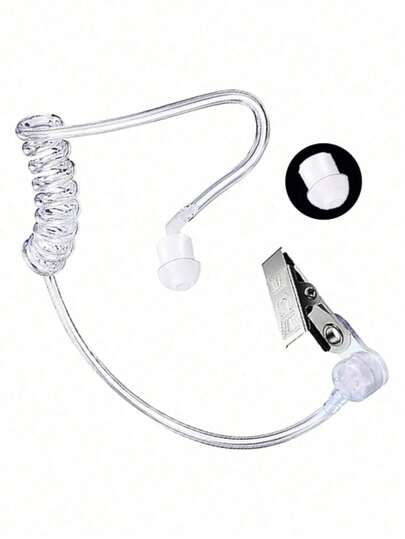 2pcs Set (1 Walkie-Talkie, 1 Earplug) Plastic Material, Costume Walkie-Talkie, Equipment, Cosplay Accessories, Earplug, Earphone, Cosplay Props, Performance Props, Clothing Props, Couple Performance Props, Suitable For Outdoor Party Themes, Home Clothing Props, Makeup Shooting Props, And Daily Wear. This Is A Very Durable, Fashionable, And Personalized Anime Cartoon Costume Accessory (The Walkie-Talkie Has No Actual Function, Plastic Toy)