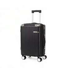 Carry-On Suitcase For Domestic And International Travel, 4 Double Wheels, 360° Rotating Lock, Built-In Padlock - Negro - Ver 7
