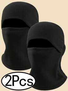 Bộ 2 món gồm mũ trùm đầu và khẩu trang bằng vải lông cừu, khẩu trang trượt tuyết unisex cho mùa đông, khẩu trang che kín mặt ấm áp cho mũ bảo hiểm xe máy, khẩu trang trượt tuyết thấm hút mồ hôi và chống gió cho thời tiết lạnh. - A - Xem 15