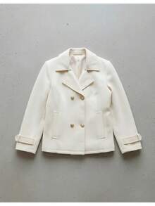 Women's Blazer La Batida Tailored Double Button - Beige - View 4