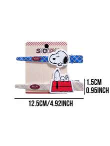Snoopy Large Duckbill Hair Clips Set, 3 Styles with 2 Pieces Each, Cute Cartoon Character Printed Design, Strong Grip Alligator Barrettes for Secure Daily Hairstyling, Lightweight and Comfortable Decorative Hair Accessories for Women and, Part, Suitift, for Searers Sl. Couples, Birthdays, Holidays and Sweet Everyday Surprises - 彩色 - 查看 15