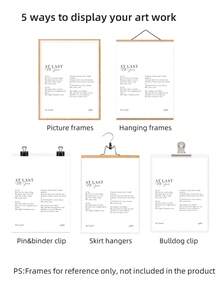 1张无框“At Last”歌曲歌词海报，艾塔·詹姆斯歌词印刷品，婚礼第一支舞歌曲海报，复古别致音乐墙艺术，简约复古装饰，婚礼礼物创意，趣味海报印刷品，适用于墙面房间装饰，卧室宿舍必备，大学宿舍装饰，公寓客厅，现代家居装饰，派对装饰，最佳礼物选择 - 黑色字體 - 查看 8