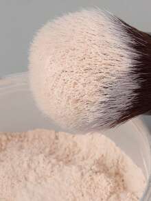 1pc Professional Retractable Round Face Makeup Brush, Blush Brush, Foundation Brush, Powder Brush - Multicolor - View 2