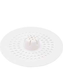 1 pieza Tapón de drenaje de silicona de 13,3 cm x 2,3 cm, adecuado para baño, cocina, bañera, lavabo para evitar el atasco de cabello y residuos, esencial para volver al colegio - Multicolor - Ver 9
