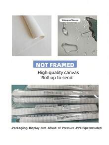 A Frameless, 2D Flat-Printed Waterproof Canvas Poster, In A Pixel Style, Composed Of Classic Lines From The Movie *Wreck-It Ralph*: "I May Be A , But I'm A Good Guy Too. I May Never Be A Really Good Guy, But That's Okay. I'd Rather Be Myself." This Beautiful Wall Art Piece Is An Ideal Gift For Offices, Cafes, Homes, Living Rooms, Bedrooms, Classrooms, And Kitchens. (2D Flat Printing) - Pixel Style - View 8