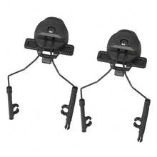 360 Degree Adjustable Helmet Mount Bracket, Suitable For 19-21mm Helmet Rail, Rotatable Headphone Holder - View 10