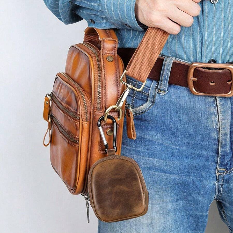 Travel Accessories Earphone Organizer, Mini Hanging Pouch, Cable & Key Holder, Suitable As Backpack Pendant - Multicolor - View 1