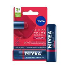 NIVEA NIVE.A LIP MOISTURIZER 4.8 G - HIDRA COLOR RED LIP MOISTURIZER - View 1