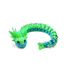 1pc 2026 3D Printed Flexible Snake Joint Insect Stress Relief Toy Decor, Cross-Border Craft Gift, Suitable For Boys, Girls, Interaction, Friendship, Home, Hot Selling, Explosion Model, Gift For Boyfriend, Girlfriend, Birthday, Party, Perfect Gift - Multicolor - View 15