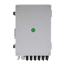 Modern PV Combiner Box, 6 String, Solar Combiner Box With 15A Rated Current Fuse, 63A Circuit Breaker, Lightning Arreste And Solar Connector, For On/Off Grid Solar Panel System, IP65 Waterproof - White - View 9