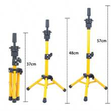 Mini Adjustable 23-Inch Wig Stand Tripod - 5 Colors High-Quality Metal, Portable Foldable Design, Suitable For Mannequin Head, Professional Wig Making And Styling - View 18