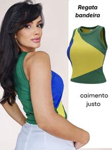 Women's Tank Top, Racerback Blouse, Cool Summer T-Shirt - Multicolor - View 3