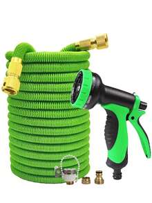 Garden Hose Extension, High Pressure Water Gun, Adjustable Spray Patterns, Gardening Hose, Irrigation Tools - A - View 2