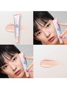 3CE Pink Liquid Foundation, Skin Tone Correcting Base Makeup, Pore Minimizing & Concealing Effect, Lightweight Moisturizing Formula, 2-In-1 Concealing & Brightening, Oil-Control Matte Finish 48Hr Wear, Smooth Primer Suitable For All Skin Types, Korean Cosmetics - TOP PINK - 查看 7