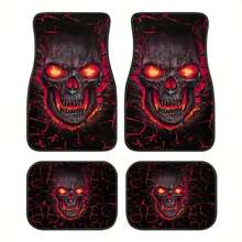 4 pièces/2 pièces Set Tapis de sol pour voiture - Tapis en matériau polyester antidérapant et absorbant, convient à différents modèles de voiture, accessoires d'intérieur de voiture - tapis de sol - Voir 13