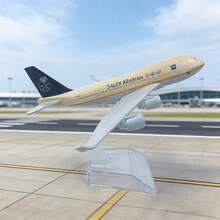 16CM Modelo de avión de aleación - Modelo de avión de metal fundido, adecuado para colección, regalo, decoración de escritorio - Multicolor - Ver 5