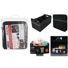 Hộp đựng đồ trong cốp xe dành cho xe sedan và SUV, hộp đựng đồ trong xe SUV, tay cầm bằng vải Oxford đơn giản và nhẹ, có thể gập lại và dung tích lớn, túi đựng đồ trong cốp xe, túi đựng đồ nhiều ngăn có thể gập lại cho xe SUV, hộp đựng đồ có thể gập lại dành cho phụ kiện xe hơi nam và nữ, vật dụng thiết yếu cho các chuyến đi chơi và dã ngoại của gia đình. - Đen 3 - Xem 9