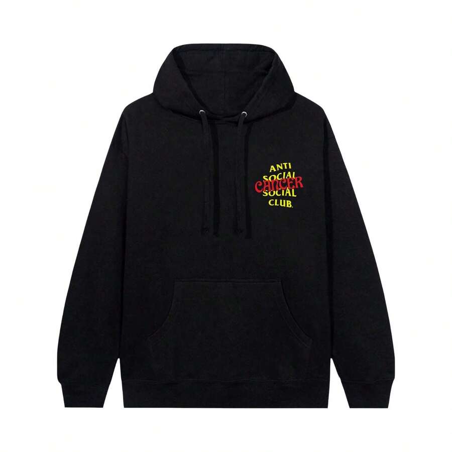 Anti Social Social Club Cancelled (Again) Hoodie Mens - màu đen - Xem 1