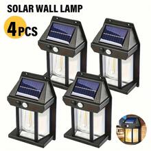 LiHangStar 1/2/4/8pcs Outdoor Solar Wall Lights With Motion Sensor, 3 Lighting Modes Solar Flood Lights, Suitable For Yard, Outdoor, Porch, Driveway, Garage, Street, Emergency Use - Solar-powered Sensor Wall Lamp - View 15