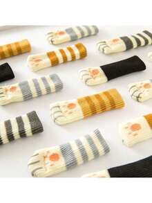 4 miếng bọc chân ghế giữ ấm, thích hợp cho sàn gỗ cứng, bảo vệ khỏi vết cào của mèo, bảo vệ sàn nhà, chống trầy xước, giảm tiếng ồn. - động vật - Xem 9