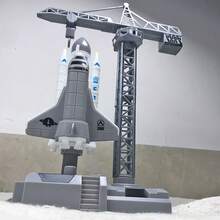 Spacecraft Rocket Launcher (Manually Launched Rocket) Shuttle Toy. Spacecraft Toy Gift Model That Children Love, Suitable For Children's Birthday Gifts - Multicolor - View 10