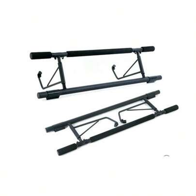 UK Local Seller - Foldable Doorway Pull-Up Bar Made From Carbon Steel – Multi-Function Upper Body Training Bar With Anti-Slip Handles, Portable Strength Exercise Equipment For Home Workout, Muscle Training, Fitness Practice, And Indoor Gym Use, No Drilling Or Screws Required | Shipped And Fulfilled From UK Warehouse With Tracked 48 UK Postal Service