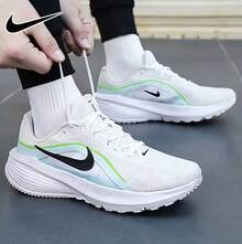 男鞋NIKE DOWNSHIFTER 14運動訓練跑步鞋 - 白色/藍色 - 查看 6