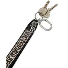 Victorias Secret Llavero de correa brillante VS de moda Encantador Piel Genuina Brillante llavero 2026  Encantador  Fiesta  Calle  EleganteElegancia  Casual    piedra preciosa    llavero - Negro - Ver 2