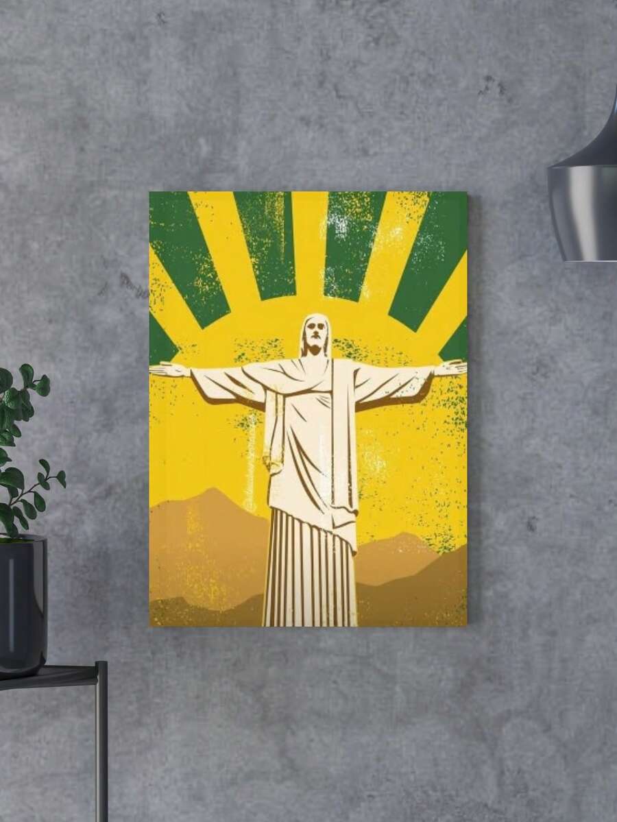 Decorative Plaque/Picture For Living Room/Bedroom, Brazilian Style, Core MDF 3mm - Option 2 - View 1