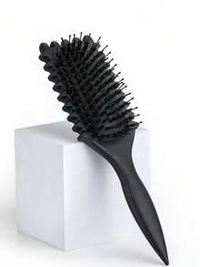 2026 European + UK Professional Curling Hair Brush, Creates Perfect Curly Waves And Spiral Curls, Frizz-Free, Smooth And Easy To Comb, Salon-Level Styling - 2045 - View 12