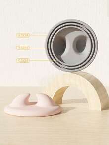 1pc Pet Can Opener With Silicone Sealed Cover, Used For Canned Cat/Dog Food Preservation - Multicolor - View 2