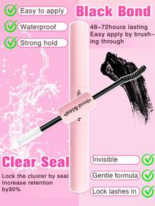 Eimny 760pcs Spikes+60D+80D+100D Large Capacity Eyelash Book 3D Super Fluffy Soft Comfortable High-Quality DIY Eyelash Clusters Russian Lash Extensions Kit Spikes Lash Individuals 3D Volume Eyelash Clusters D-Curly Lash Clusters Kit 10-18MM DIY Eyelash Extensions,7 Styles Lash Clusters Spike Lashes Individual Lash Clusters At Home - 彩色 - 查看 11