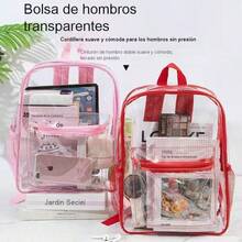 Women Fashion Backpacks - 灰色 - 查看 2
