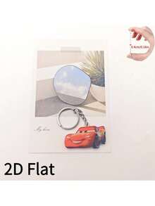 Móc khóa hình tia sét 2D - Móc khóa hoạt hình bằng acrylic, màu sắc tươi sáng và thiết kế nhân vật dễ thương, phù hợp với túi xách, túi tote và ba lô - Tuyệt vời làm quà tặng và phụ kiện ba lô cho Giáng sinh, Ngày lễ tình nhân, Lễ Eid, lễ hội hóa trang. - Nhiều màu - Xem 3