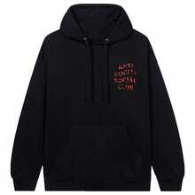 Anti Social Social Club Wild Life Hoodie Mens - màu đen - Xem 2