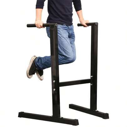 Costoffs Dip Station Stand Heavy Duty Parallel Bar For Home Gym Exercise Machine