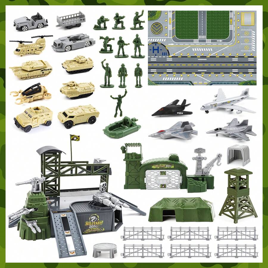 Base Playset Vehicles Gear And Accessories Play Mat - Multicolor - View 1