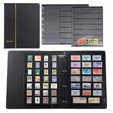 OUR ADVENTURE BOOK 10-Page Stamp Album, Transparent PVC Loose-Leaf Album For Stamps, 9-Ring System, Blank Grid Pages (Can Be Added For Stamp Storage), Suitable For Philatelic Enthusiasts. Cover Not Included. - 黑色 - 查看 7