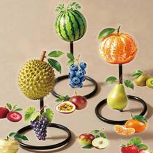 56 Pcs New Realistic Fruit Clear PET Stickers - ' Crafts & Stationery Decor Decals Scrapbook Supplies Funny Stickers Kindle - 56PCS - View 7