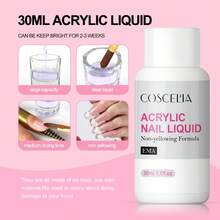 coscelia Acrylic Nail Kit With UV LED Nail Lamp Acrylic Powder Set Glitter Nail Powder With 30ML Acrylic Liquid And Gel Nail Polish Set For Acrylic Nail Extension Nail Art Decoration Tools Set - Nhiều màu 05 - Xem 5