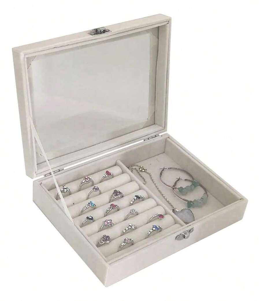 Lecute Jewelry Boxes - White - View 1