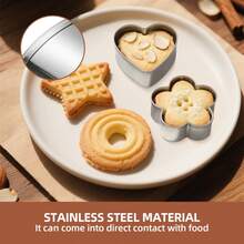 24/30-Piece Cookie Cutter Set(Box), Stainless Steel Multi-Shaped Geometric Baking Cutters For Cookies, Fondant And Pastry - View 3