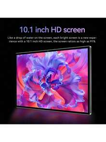 Qetupa 10.1英寸Z50安卓14平板电脑，3GB运行内存+64GB机身存储，MTK 6762八核1.8GHz处理器，高清(1280x800) IPS触控屏，支持蓝牙5.2和802.11ac WiFi 5，GPS，200万像素前置摄像头和500万像素后置摄像头，6000mAh大容量电池（不支持SIM卡）。轻薄设计，采用强化玻璃，让您随时随地享受娱乐。圣诞礼物之选，适合儿童/成人（不含适配器）。 - 藍色 - 查看 6