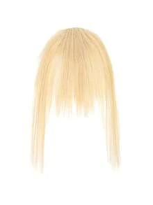 Human Hair Bangs, Invisible Extension Hair Strands, Natural And Realistic. Soft And Breathable, Easy To Wear, Ideal For Adding To Your Hairstyle When Vacationing At The Beach, Instantly Creating A Vibrant, Fresh And Charming Look. - Multicolor - View 16