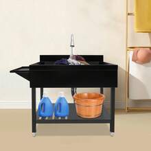 YUNRUX Kitchen Sinks - Black - View 10