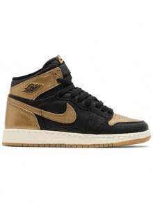 NIKE&JORDAN Women Sneakers&Baseball Caps Retro High Og Enhanced Cushioning Comfort Classic Look Daily Wear FD1437-071&FB5625-247 - 黑色-卡其色 - 查看 3