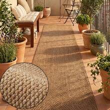 1 pièce Tapis long à motif ananas | Tapis doux et décoratif pour patio, tapis d'extérieur, porche, couloir, paillasson lavable | Tapis ananas long durable pour patio, porche, entrée - Tabac - Voir 2